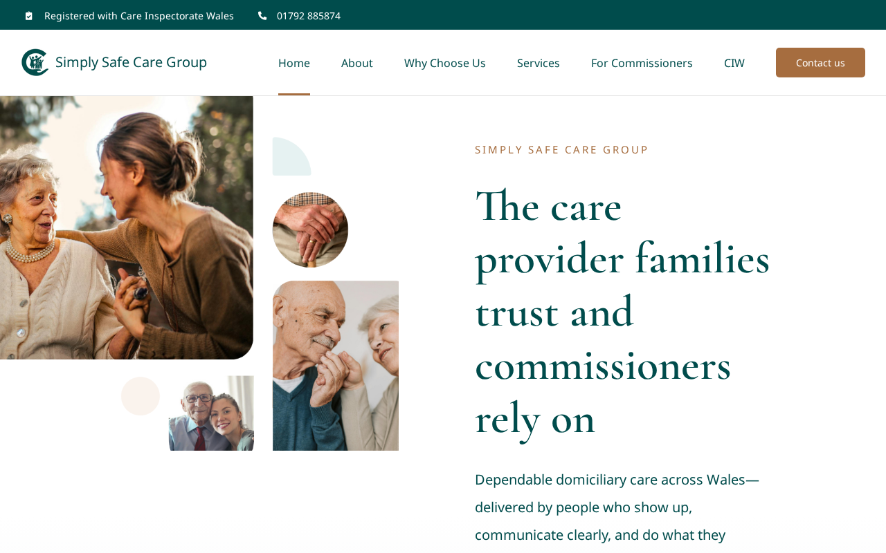SSCare Group — Care that puts people first